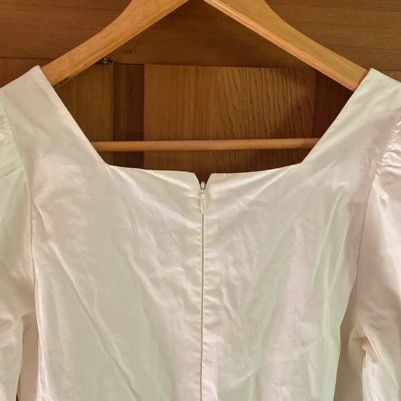 Madewell prairie long sleeve White dress size 4 - Picture 6 of 6